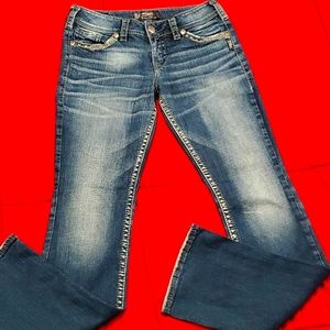 Silver jeans,size 28x33